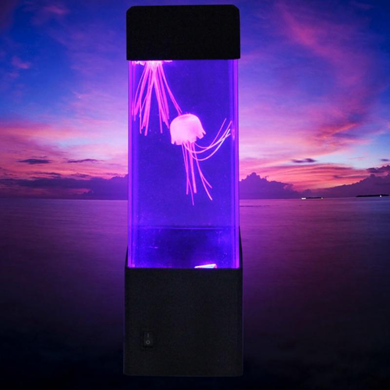 Colorful LED jellyfish night light Forease