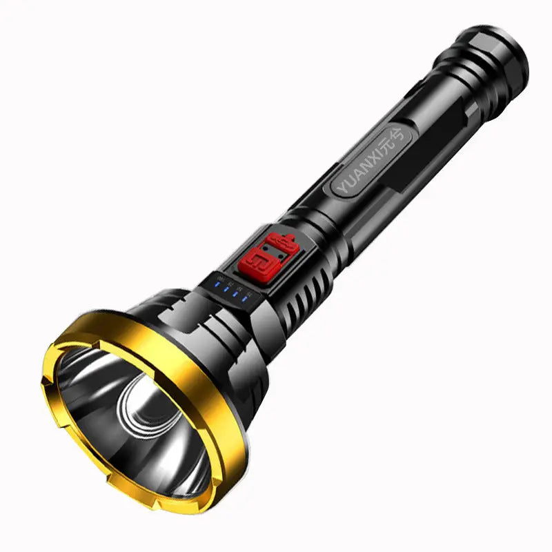 90000LM LED Flashlight Tactical Light Torch USB Rechargeable Super Bright Light Forease