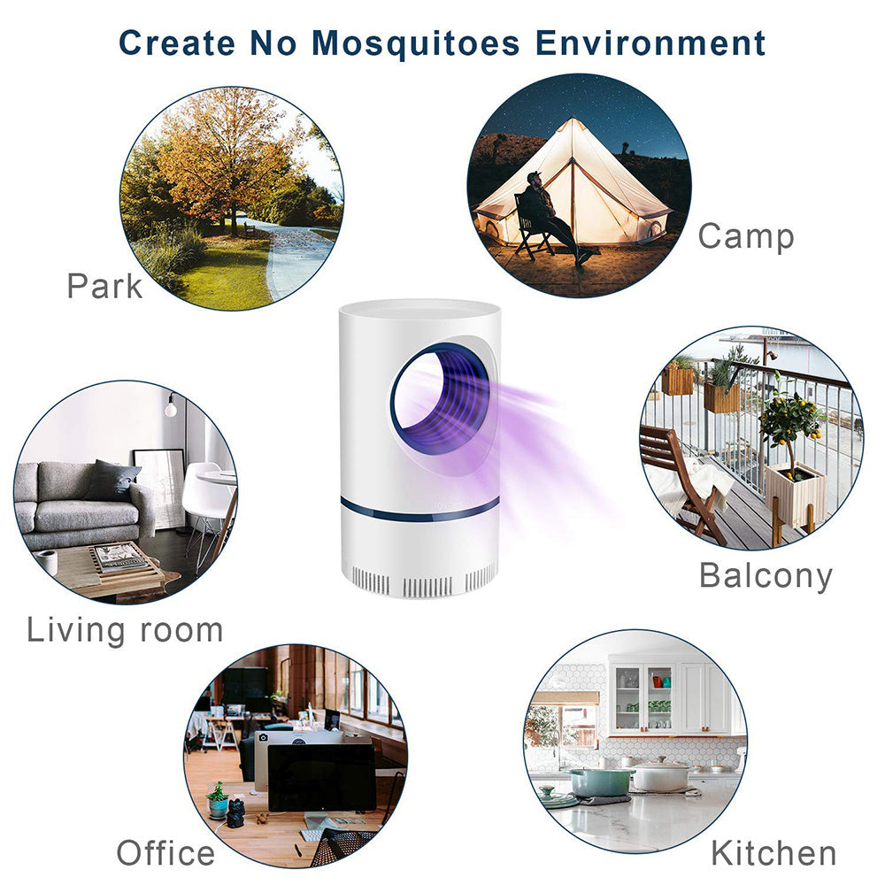 Photocatalyst Small Eye Mosquito Control Lamp USB Pregnant Women Silent LED Inhalation Mosquito Repellent Implement