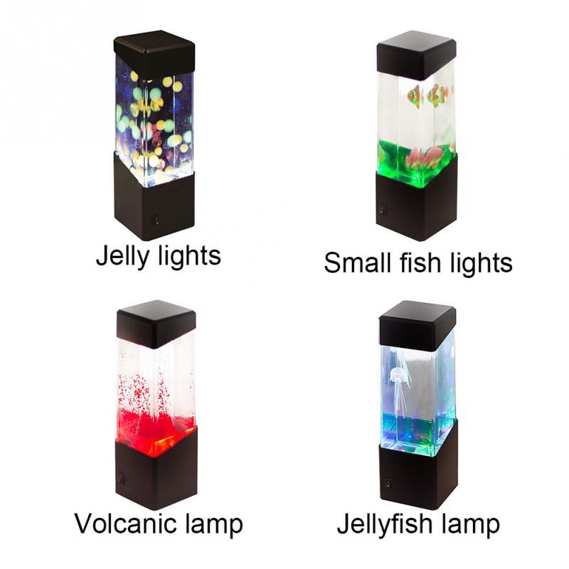 Colorful LED jellyfish night light Forease