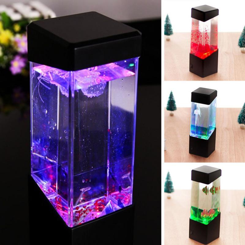 Colorful LED jellyfish night light Forease