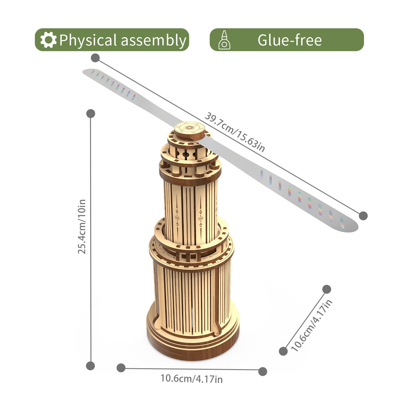 Lighthouse Insect Repellent Fan Forease