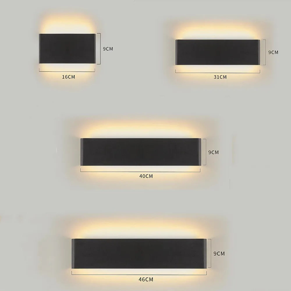 LED Wall Lamp 28W 32W 2.4G Bluetooth APP Control Wall Light AC170-245V Dimmable Modern Sconce Bedside Light Indoor Lighting Forease