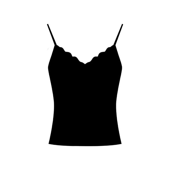 Underwear Padded Slim-fit Crop-top Forease