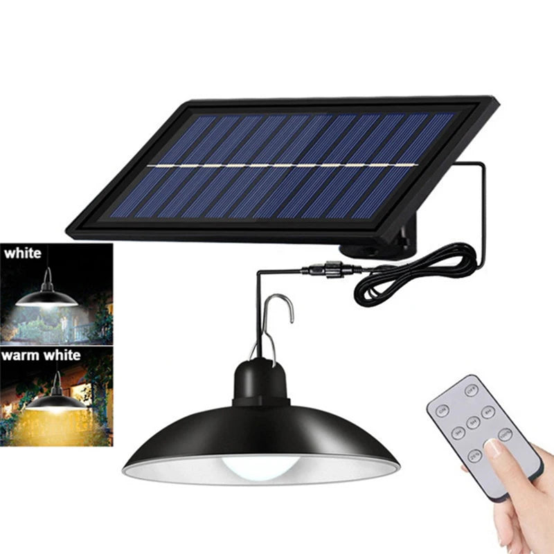 1/2 Heads Solar Pendant Light Outdoor Indoor Waterproof 60 LED Solar Lamp With Pull Switch Lighting For Garden Flood Light Forease