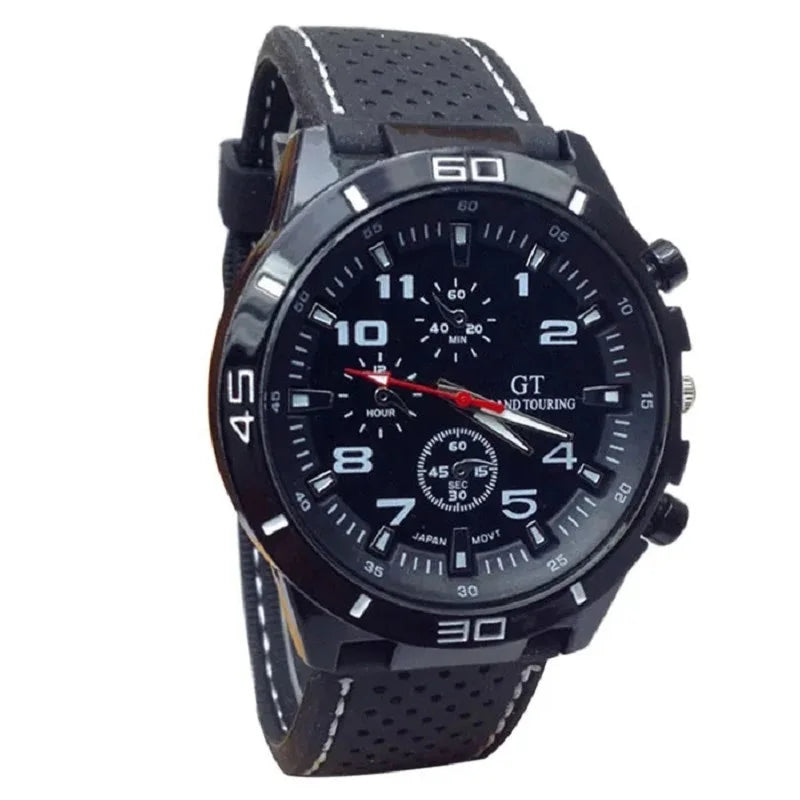 2015 Quartz Watch Men Military Watches Sport Wristwatch Silicone Fashion Hours Forease