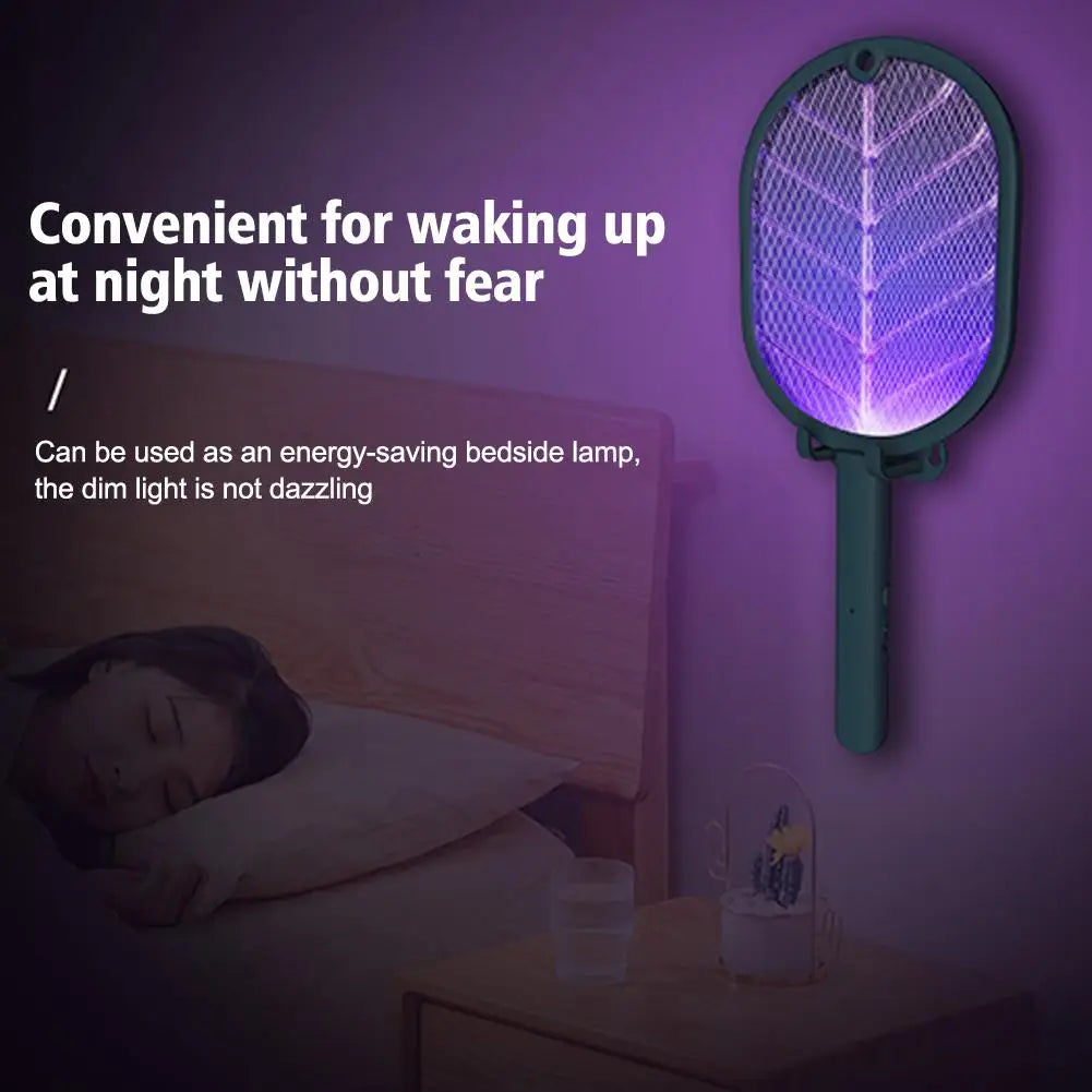 Household Electric Mosquito Swatter USB Folding Scented Mosquito Swatter Two-in-one Automatic Mosquito Trap Insect Repellent Forease