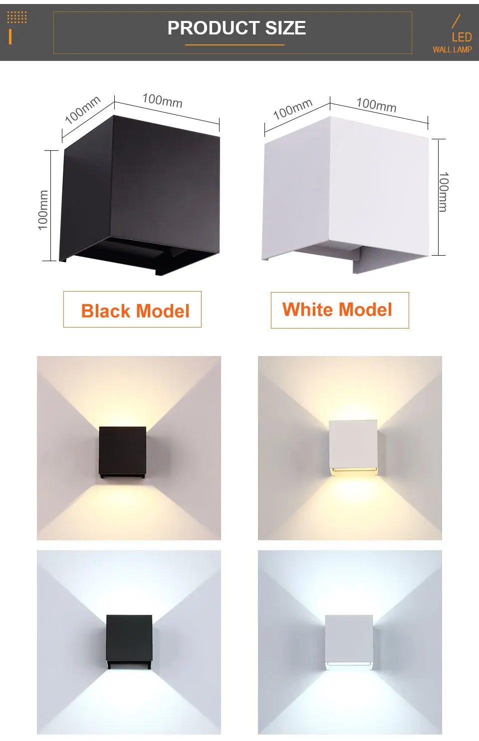 Modern Square 6W 12W LED Indoor Wall Lamp Aluminum Sconce Home Lighting Bedroom Living Room Aisle Decorate Wall Light AC85-265V Forease