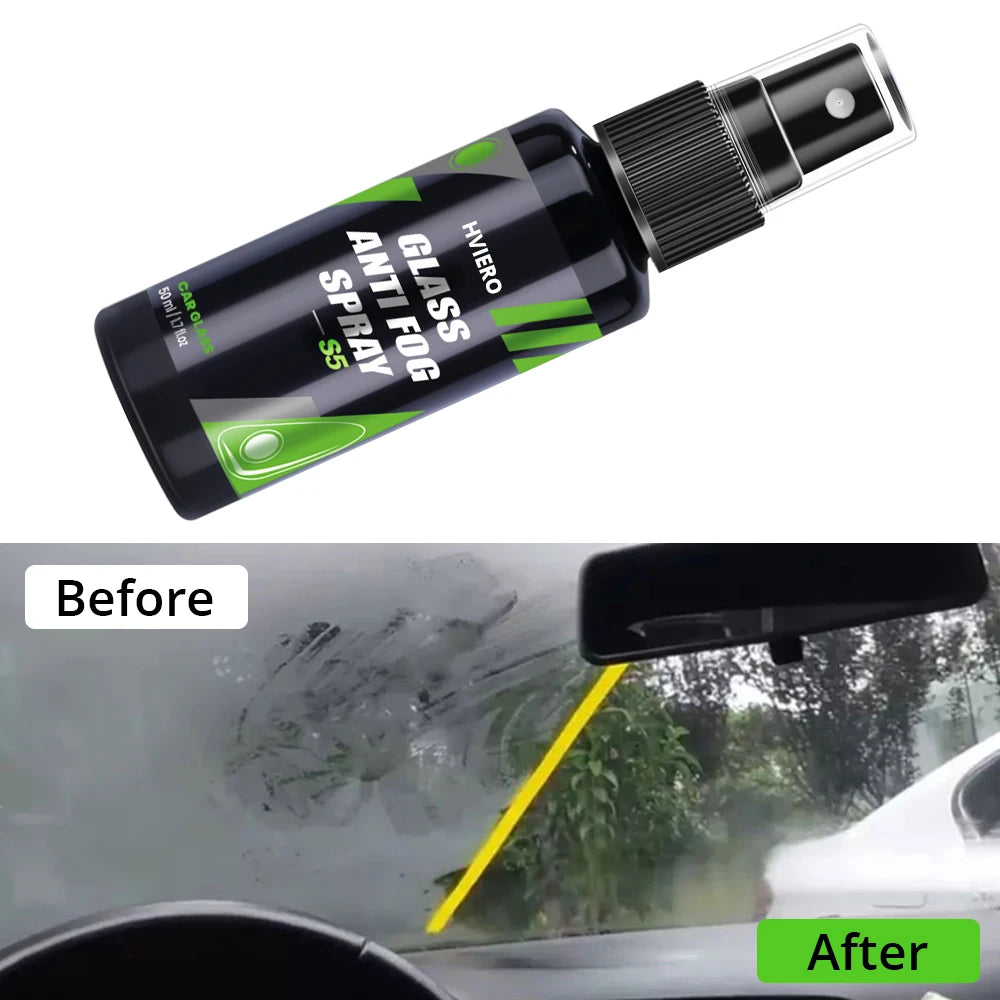 50-300ml Auto Part Windshield Durable Spray Improve Driving Vision Cleaning Maintenance Glass Anti-fogging Agent Water Repellent Forease