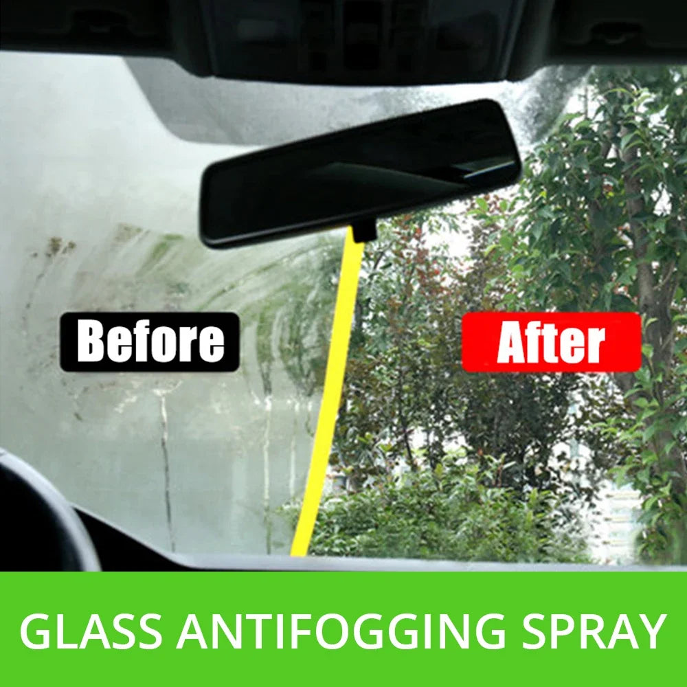 50-300ml Auto Part Windshield Durable Spray Improve Driving Vision Cleaning Maintenance Glass Anti-fogging Agent Water Repellent Forease