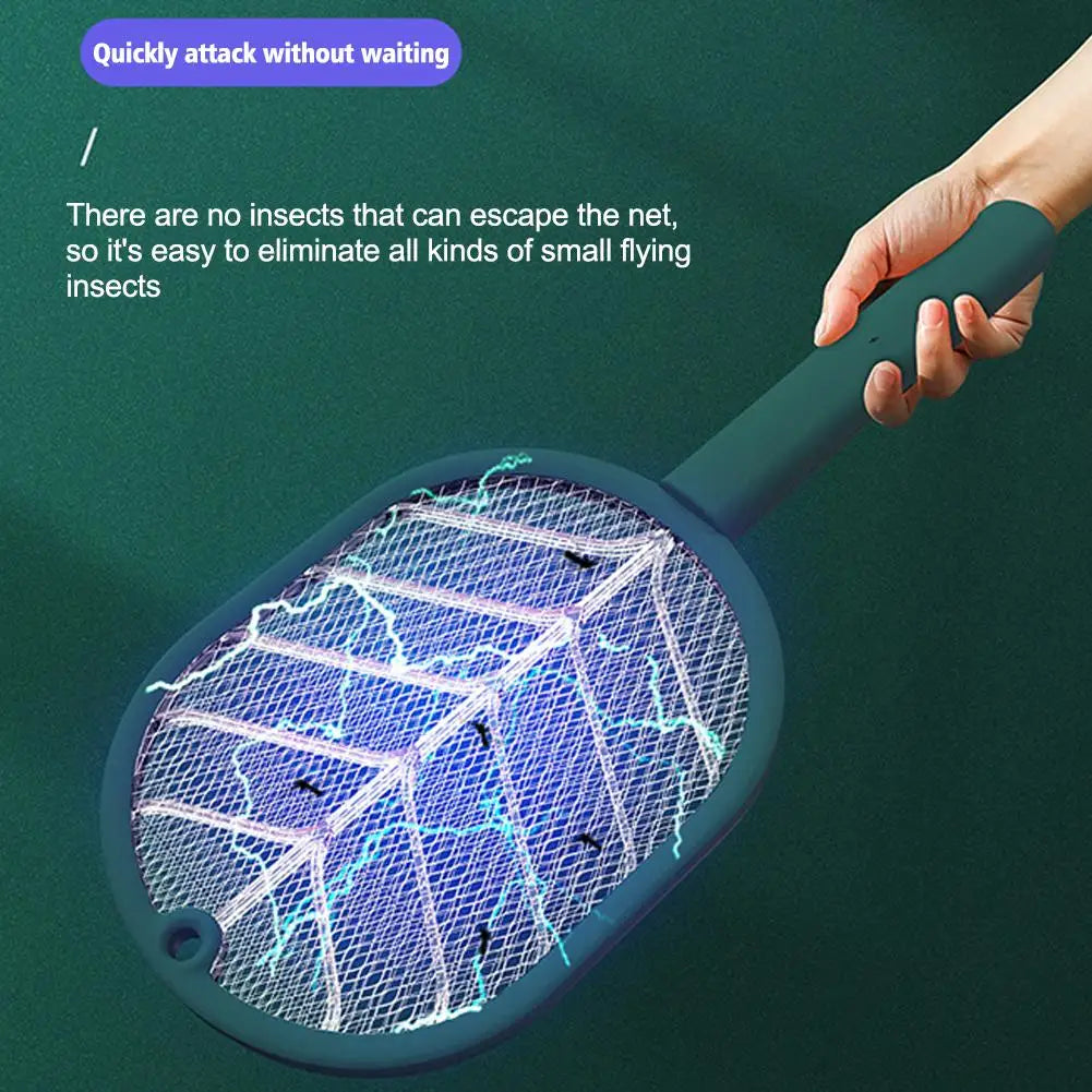 Household Electric Mosquito Swatter USB Folding Scented Mosquito Swatter Two-in-one Automatic Mosquito Trap Insect Repellent Forease