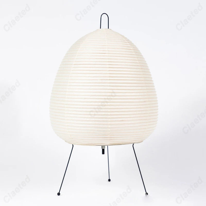 Japanese Design Akari Noguchi Yong Table Lamp Rice Paper Standing Lamp Bedroom Home Decor Study Living Room Bar Light Fixtures Forease