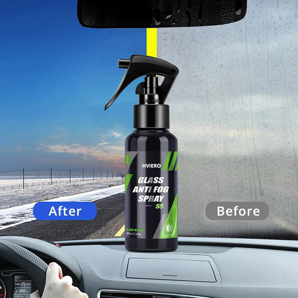 50-300ml Auto Part Windshield Durable Spray Improve Driving Vision Cleaning Maintenance Glass Anti-fogging Agent Water Repellent Forease