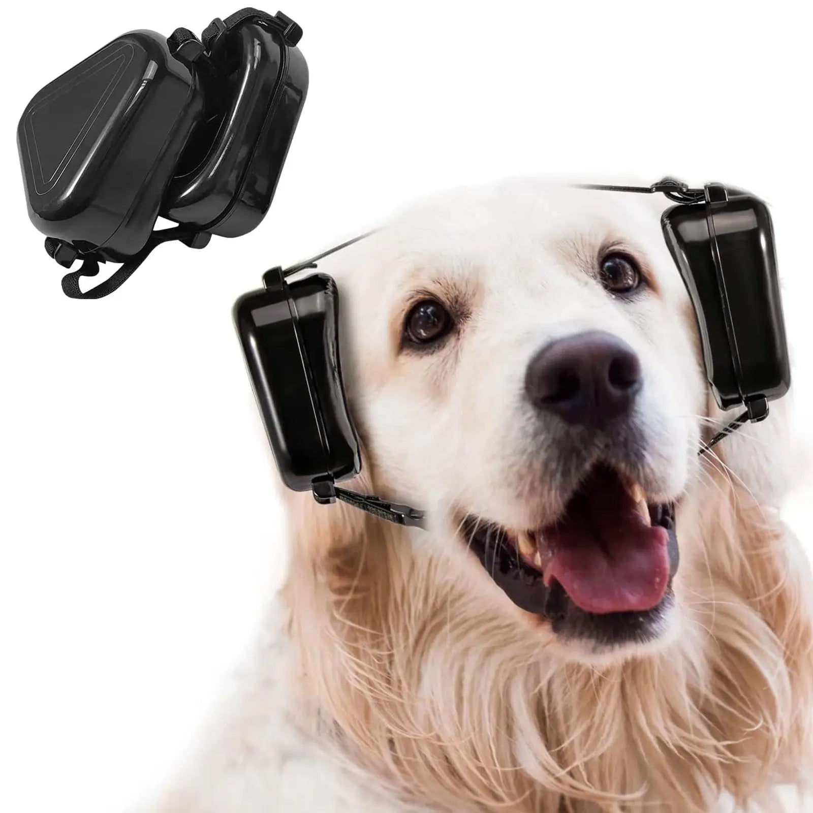 High quality Pet Earmuff Head-worn Hearing Protection Anti-noise Dogs Supplies Earmuffs Multifunction Pet Noise Reduction Cover Forease