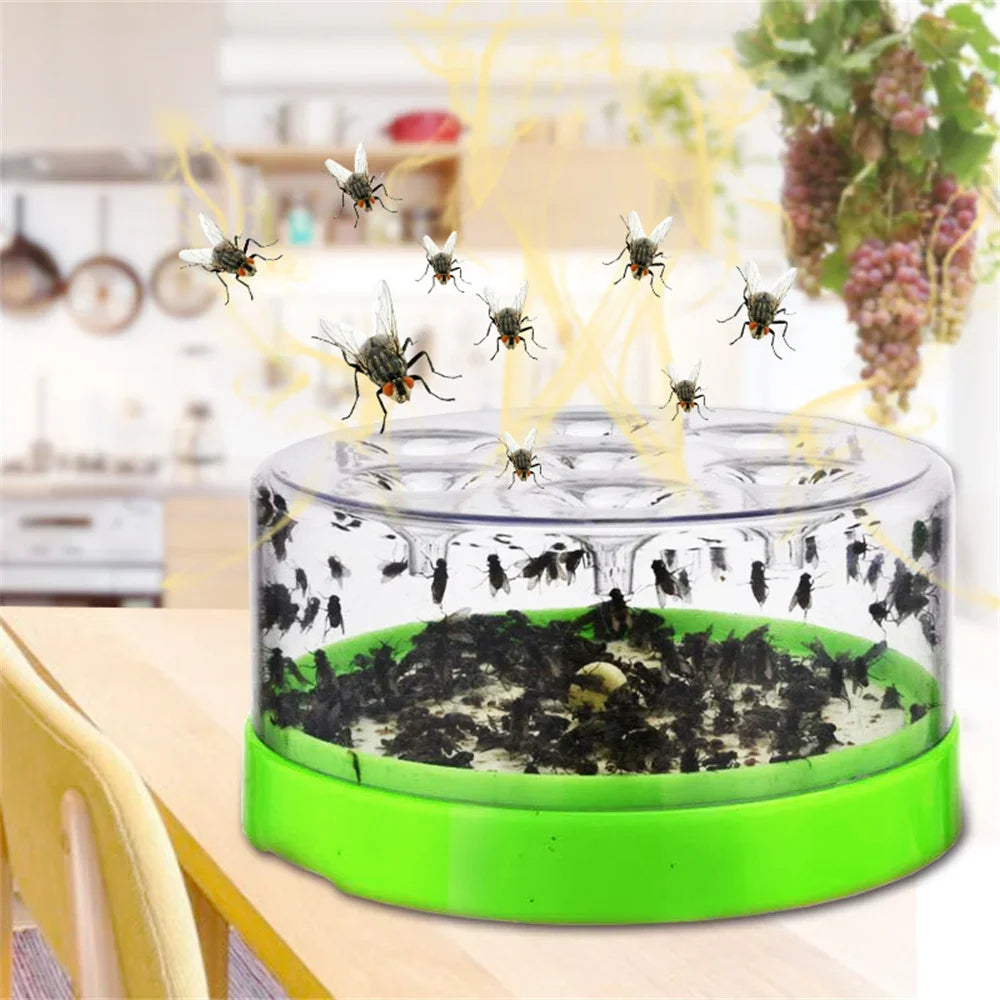 Automatic Fly Trap Flies Killer Home Garden  Restaurant Flycatcher Catch Canteen Fly Machine Indoor INSECT TRAP Fly Repellent Forease