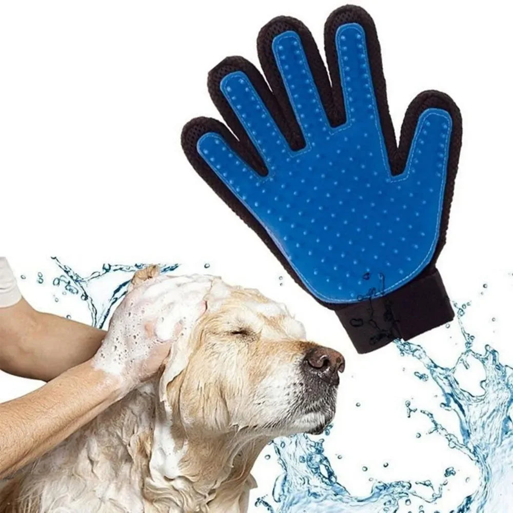 Cats Pet Products Hair Removal Brush Wool Gloves Cat Grooming Glove Clean Massage Animal Supplies Removes Home Garden Forease