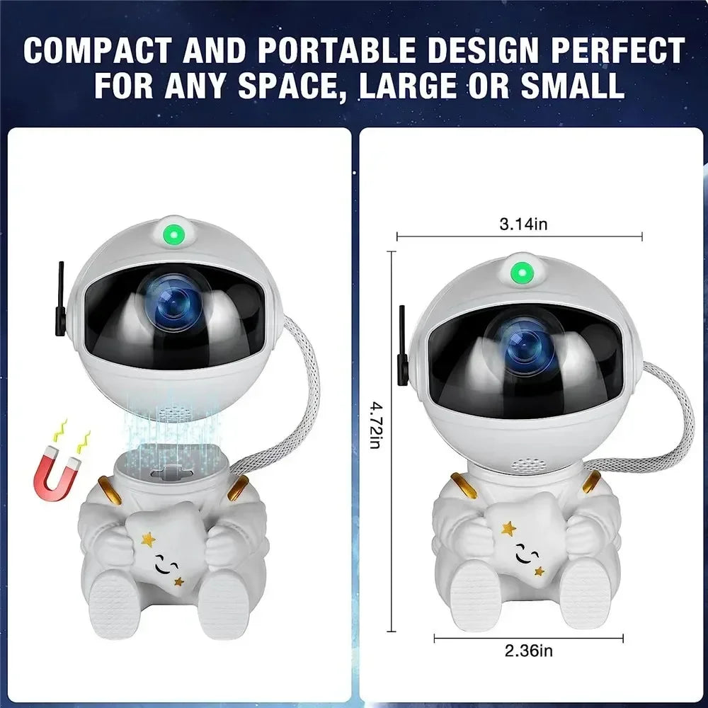 Star Projector Galaxy Night Light Astronaut Space Projector Starry Nebula Ceiling LED Lamp for Bedroom Home Decorative kids gift Forease