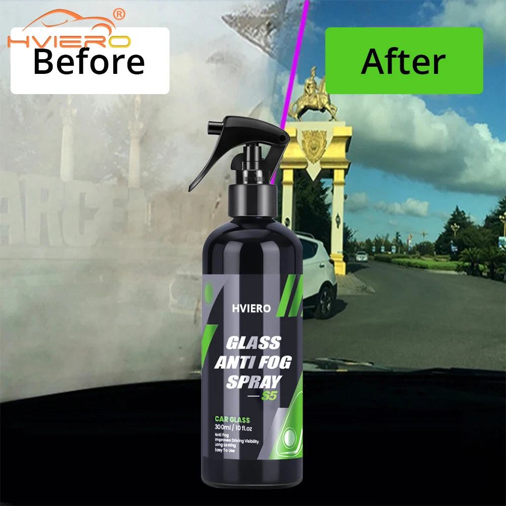 50-300ml Auto Part Windshield Durable Spray Improve Driving Vision Cleaning Maintenance Glass Anti-fogging Agent Water Repellent Forease