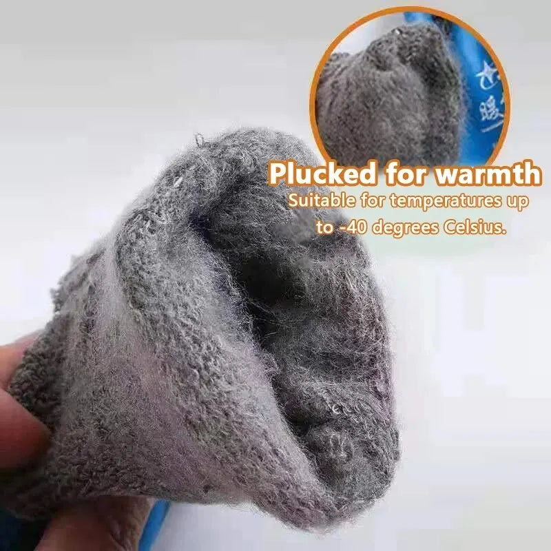 1 Pair Winter Fishing Waterproof Cold Resistant Gloves Thickened Warm Cold Storage Specializeds Antifreeze Gloves Winter Gloves Forease