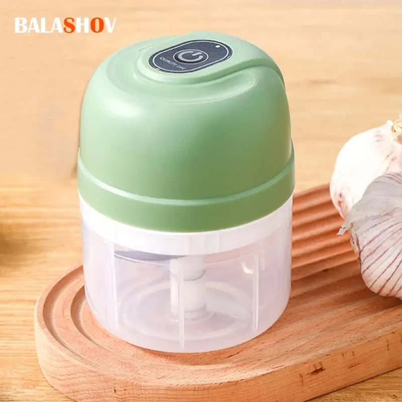 Electric Garlic Purer 250ML Mini Electric Garlic Chopper USB Charging Ginger Vegetable Cutter Food Chopper Kitchen Tools Forease