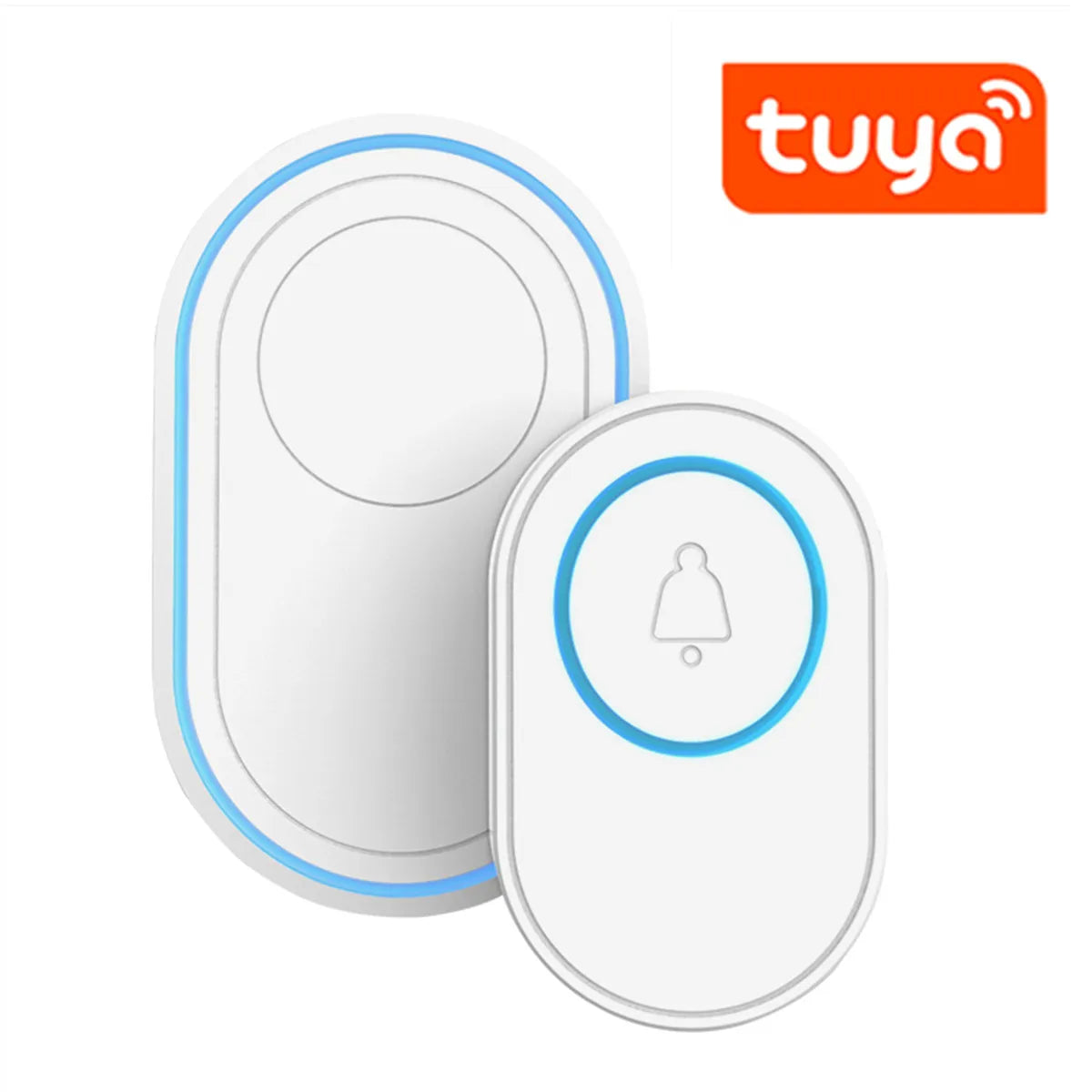 Intelligent Tuya APP Wireless WIFI Doorbell Home Alarm Welcome Doorbell Waterproof  Remote Smart Door Bell Chime EU UK US Plug Forease